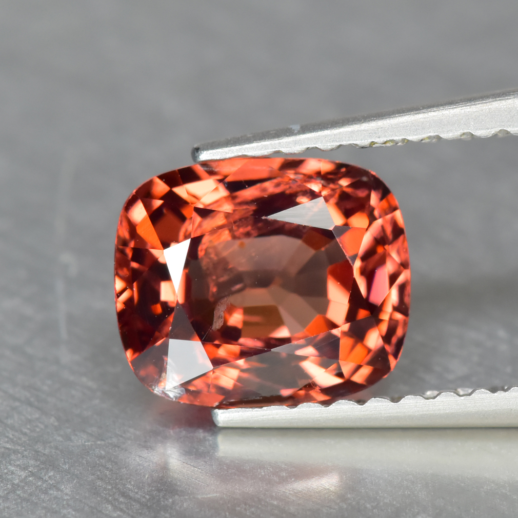 1.44Ct Cushion, Beautiful Quality Gemstone Unheated Orange Spinel